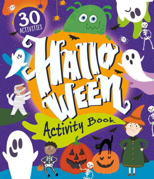 Halloween Activity Book: More Than 25 Activities