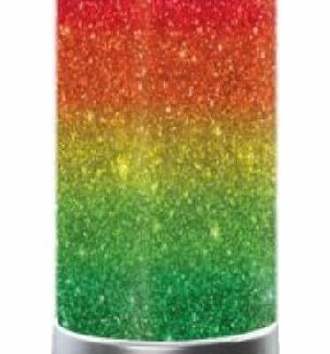 13" Glitter Lamp