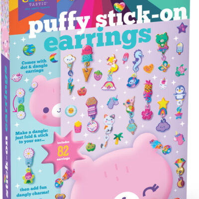 Craft-Tastic® Puffy Stick-On Earings