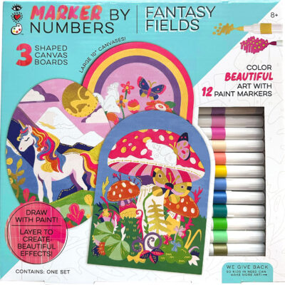 iHeartArt Marker By Numbers Fantasy Fields