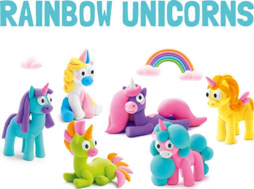 Hey Clay Rainbow Unicorns