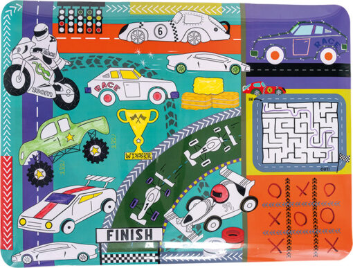 Cars Coloring Fun and Games Mat