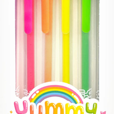 Yummy Yummy Scented Gel Pens - Neon - Set of 6