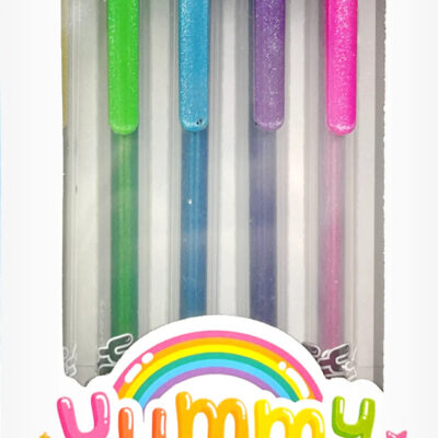 Yummy Yummy Scented Gel Pens - Metallic - Set of 6