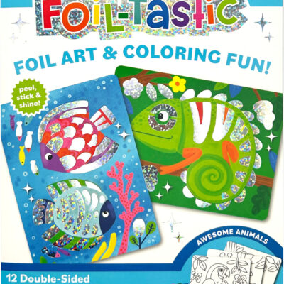 Foil-tastic Foil Art & Coloring Set - Awesome Animals