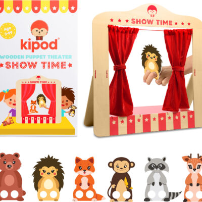 Wooden Tabletop Puppet Theater