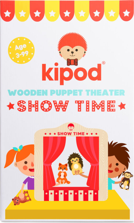 Wooden Tabletop Puppet Theater