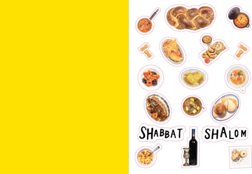 The Jewish Foods Sticker Book