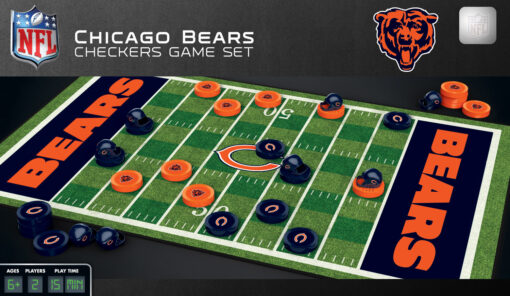 Chicago Bears NFL Checkers