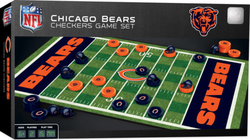 Chicago Bears NFL Checkers