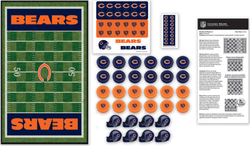 Chicago Bears NFL Checkers