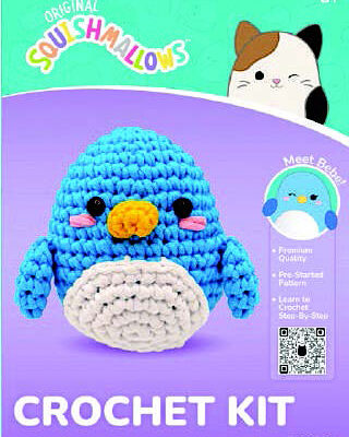 Squishmallow Crochet Kit Bebe Penguin