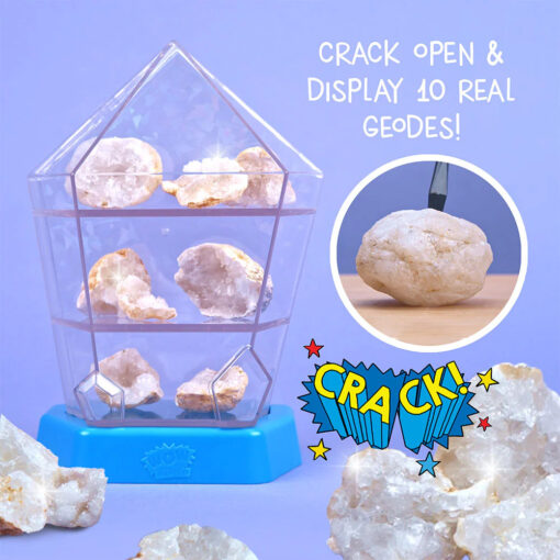 Wow in the World: Break-Open Crystal Geodes