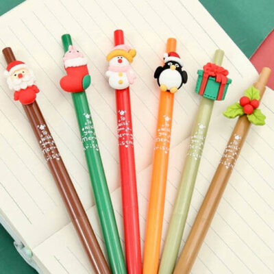 Christmas Retractable Gel Pen