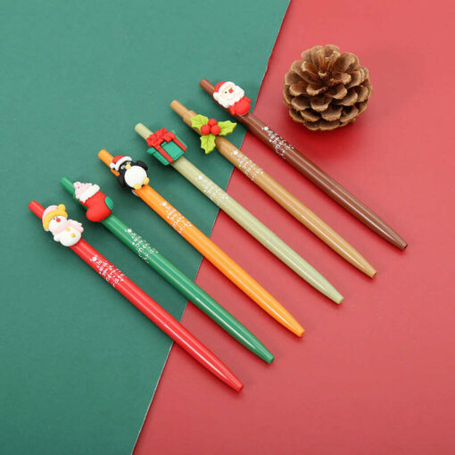 Christmas Retractable Gel Pen