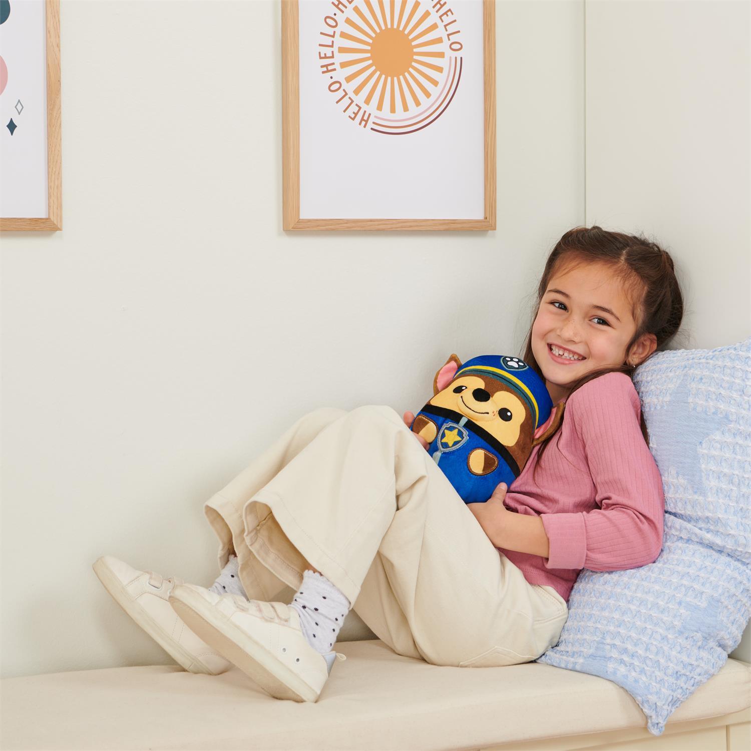 Paw Patrol Chase Squish Plush, 8-Inch