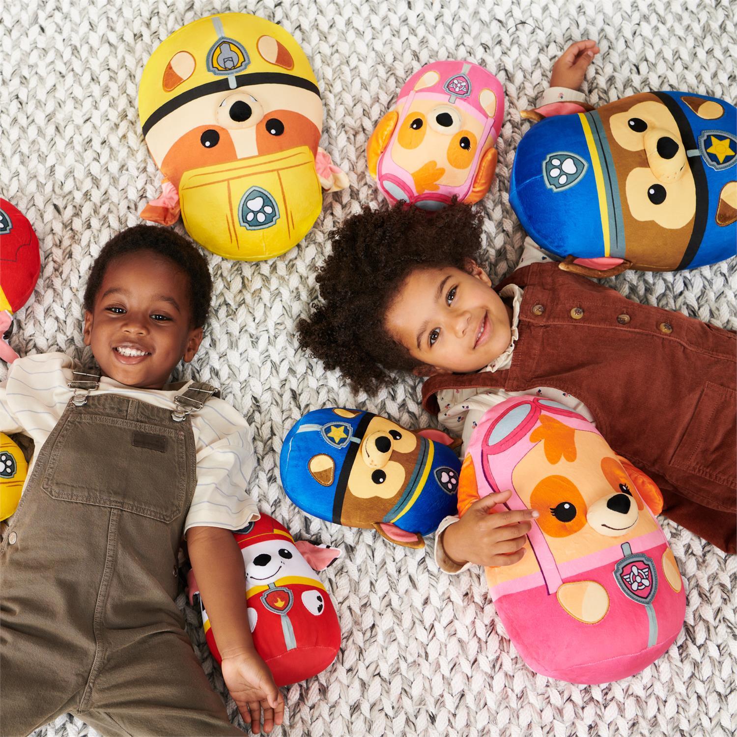 Paw Patrol Chase Squish Plush, 8-Inch