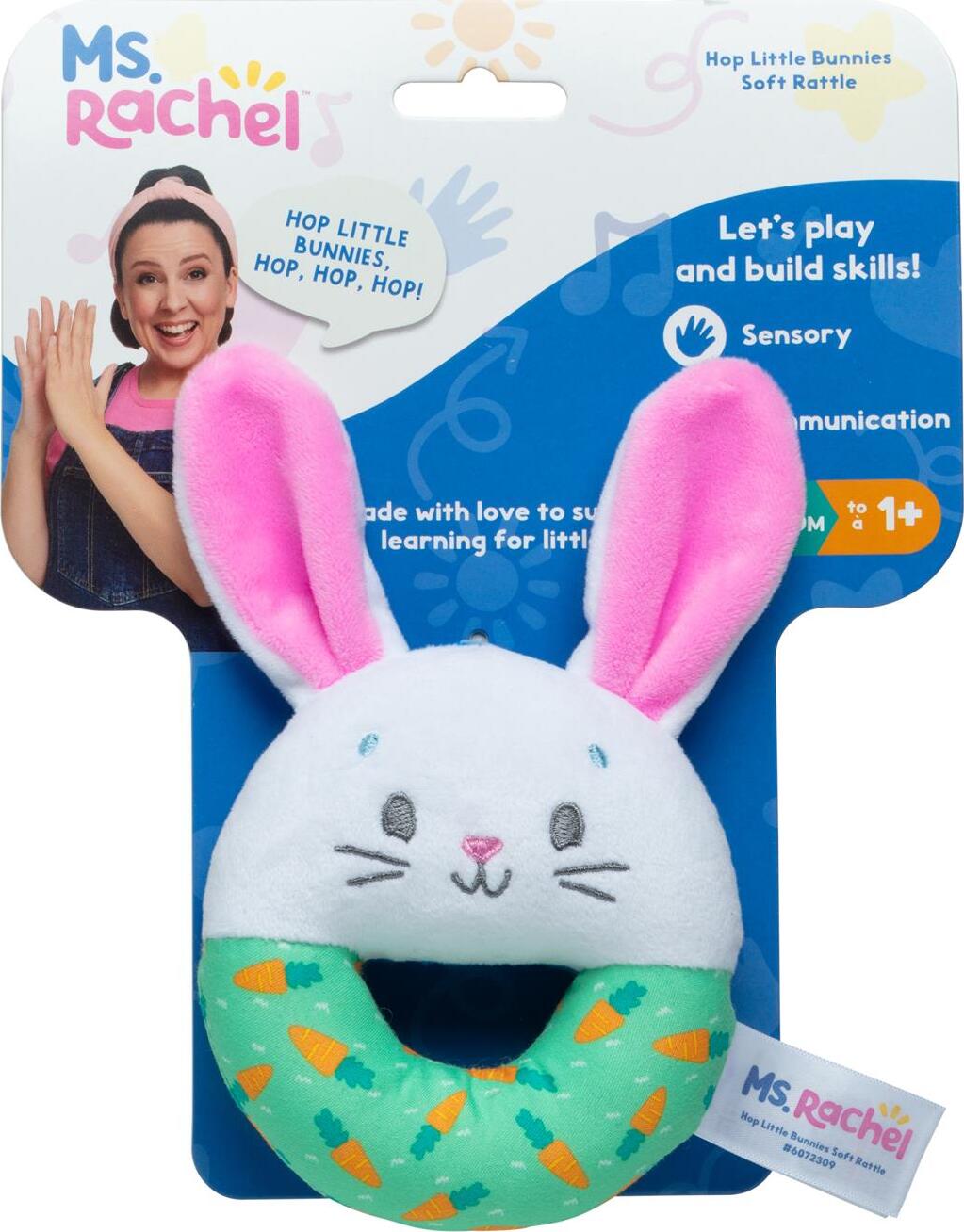 Ms. Rachel Hop Little Bunny Sensory Ring