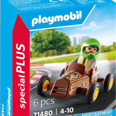 Playmobil Child with Go-Kart