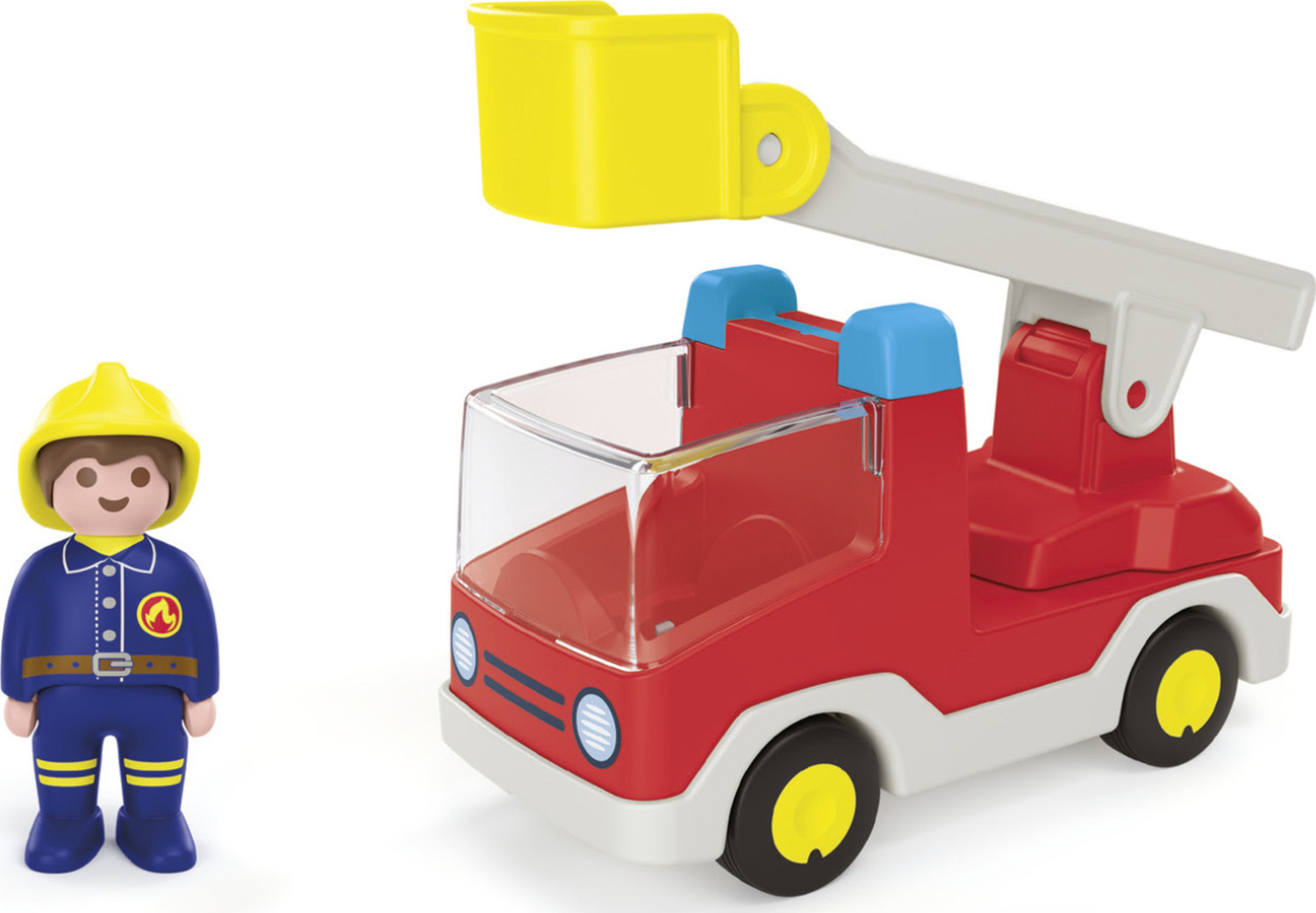 Playmobil Junior: Ladder Unit Fire Truck