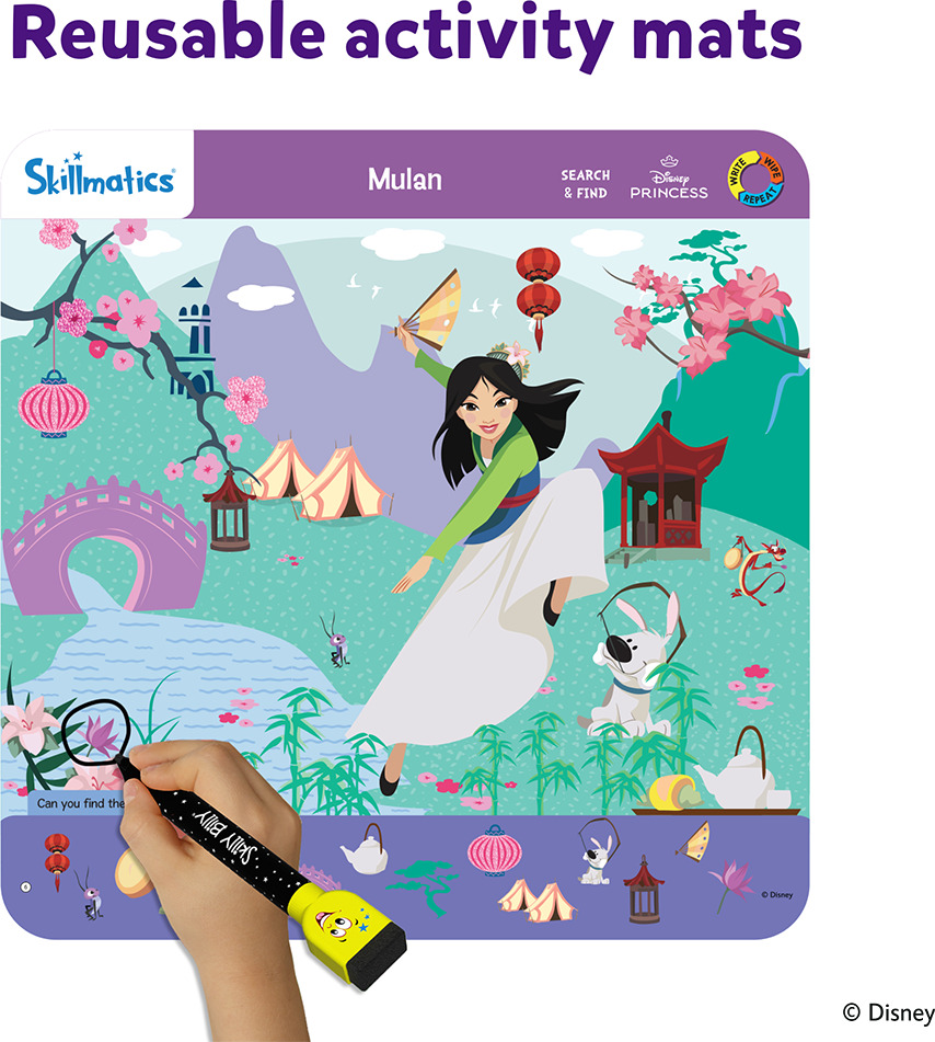 Write & Wipe - Search & Find Disney Princesses
