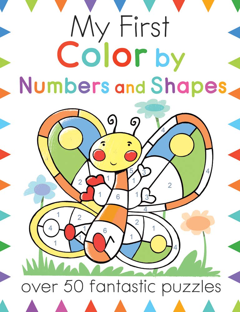 MY FIRST COLOR BY NUMBERS AND SHAPES