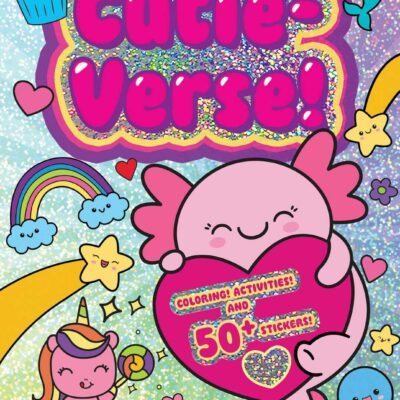 Jumbo Foil Coloring Book: Cutie-Verse