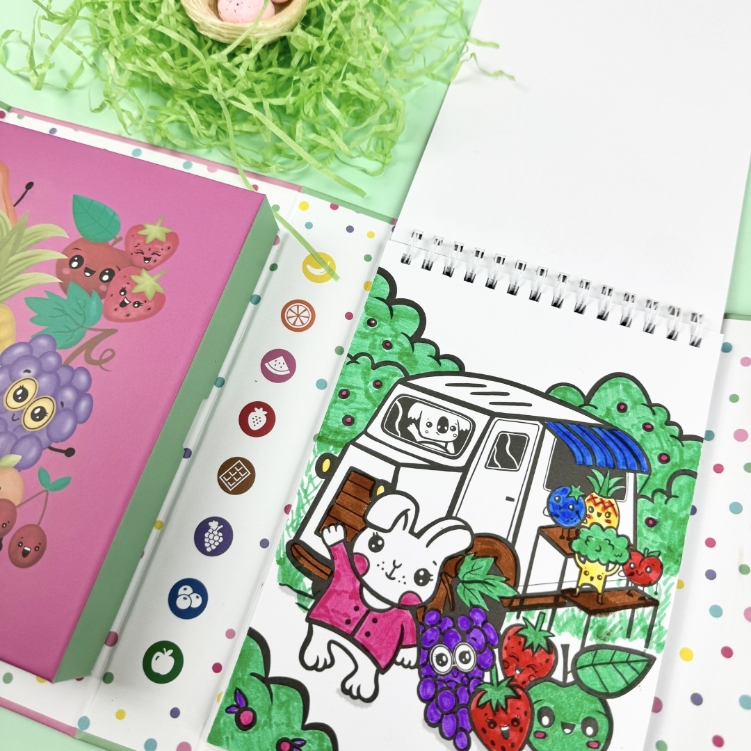 Scented Coloring - Fruitie Cutie