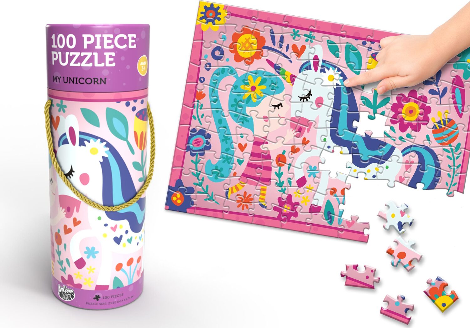 100 Piece Puzzle – My Unicorn
