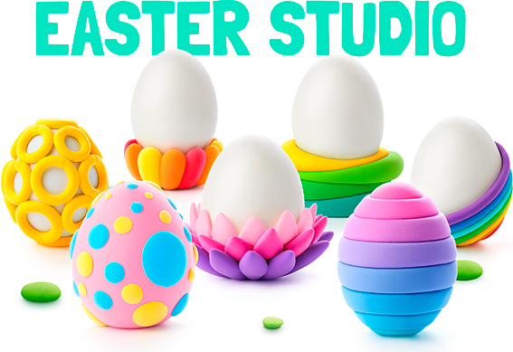 Hey Clay Easter Studio