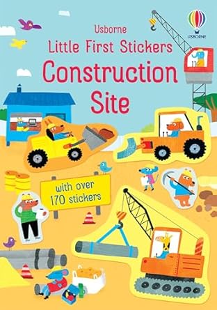 CONSTRUCTION 1ST LITTLE STICKERS