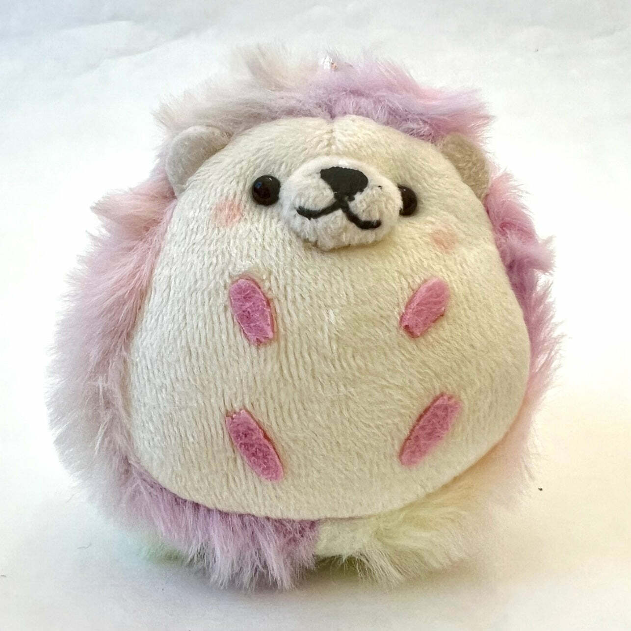 Crux Rainbow Hedgehog Plush Charm