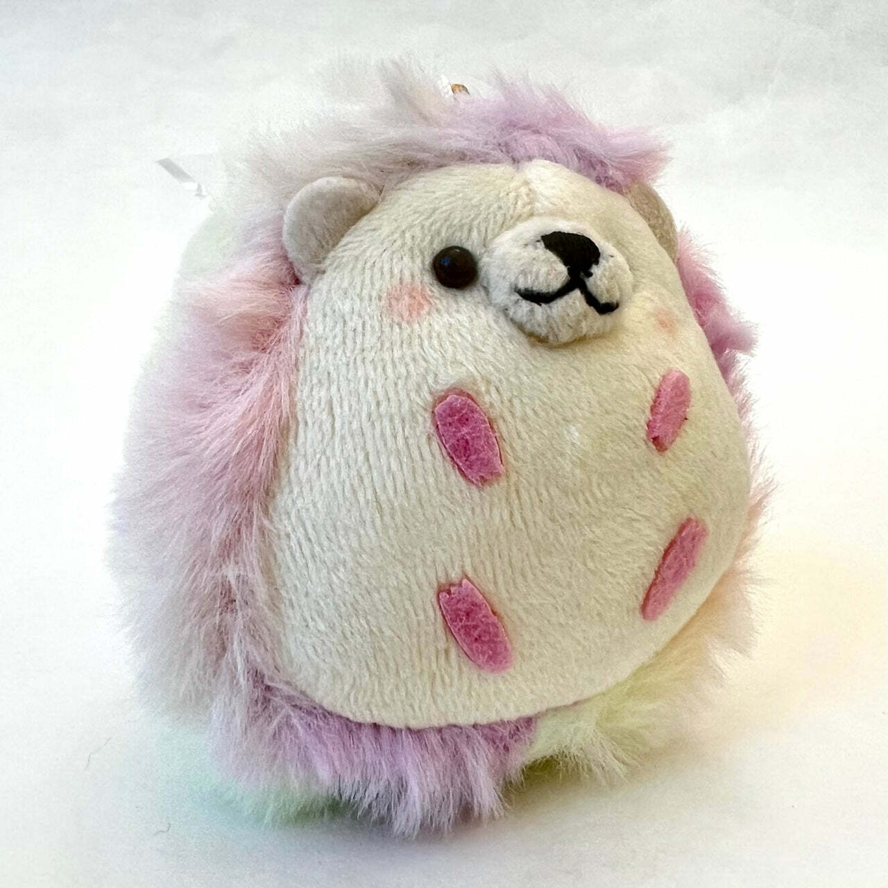 Crux Rainbow Hedgehog Plush Charm