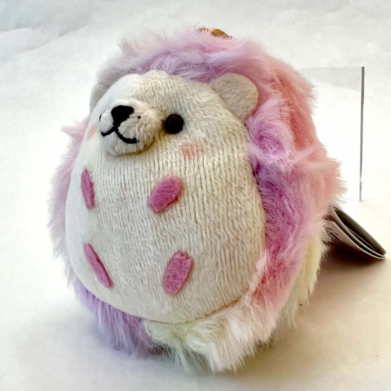 Crux Rainbow Hedgehog Plush Charm