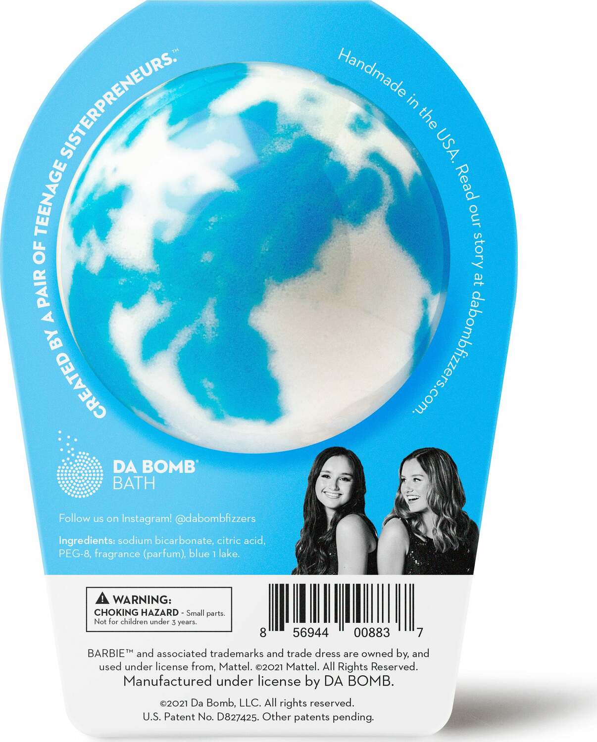 Barbie Bomb (Blue Swirl)