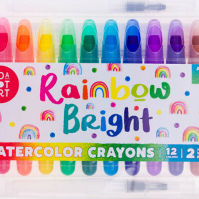 Rainbow Bright Watercolor Crayons