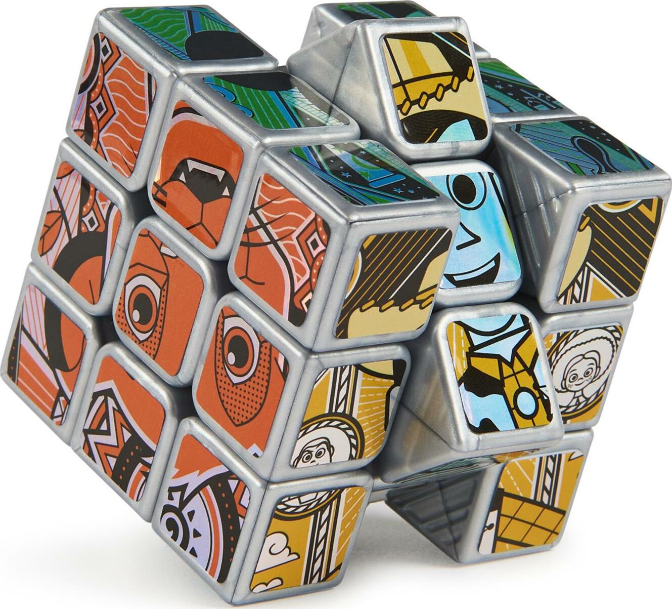 Rubik's: Cube - Disney 100th Anniversary Metallic Platinum 3x3 Cube