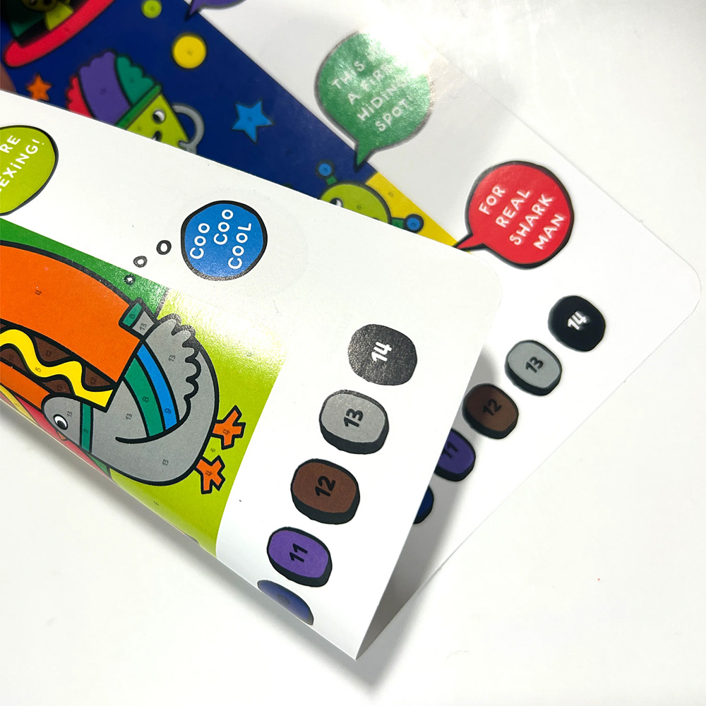Colortopia: Color by Number Kit with Paint Markers - Epic Adventures