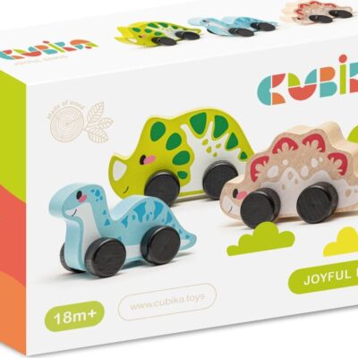 Cubika Wooden Joyful Dinos Set