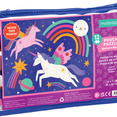 Unicorn Magic 12 Piece Pouch Puzzle