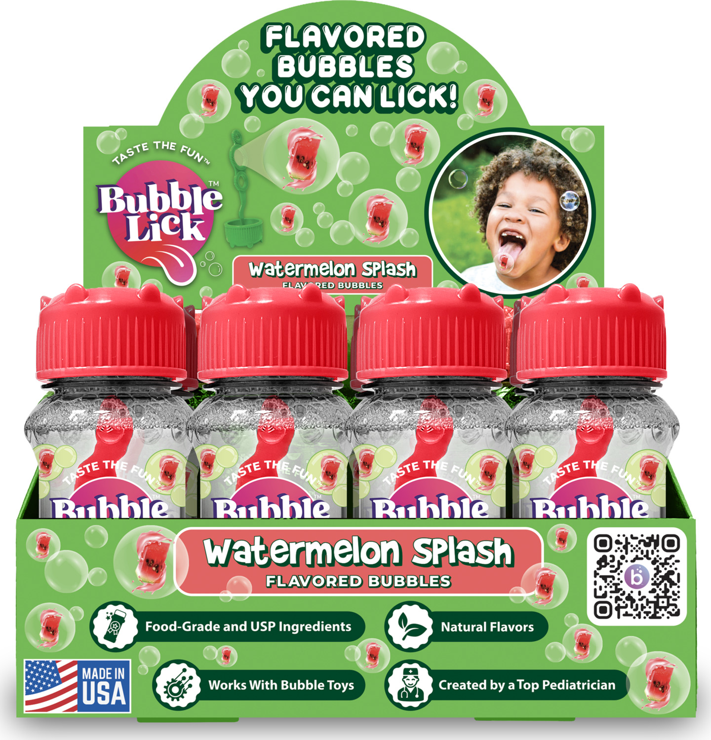 BubbleLick Watermelon Bubbles