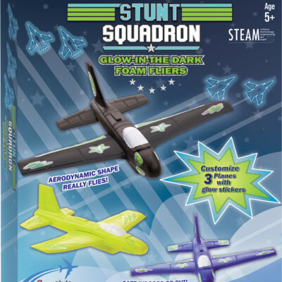 Stunt Squadron Glow In The Dark Foam Fliers