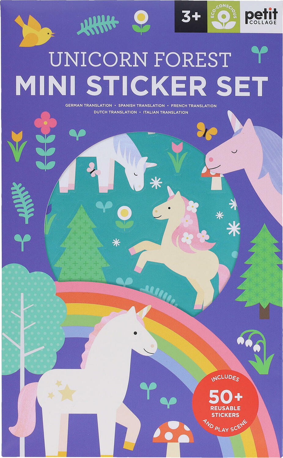 Mini Sticker Set: Unicorn Forest