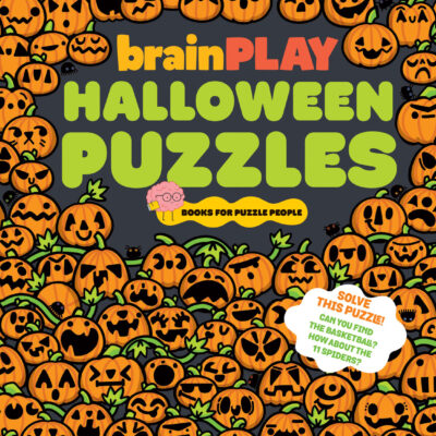 brainPLAY Halloween Puzzles: Over 200 Spell-Binding Mazes, Halloween Fill in the Blank, Mini Puzzles and MoreSilly Spooky Fun for Kids 7 and Up