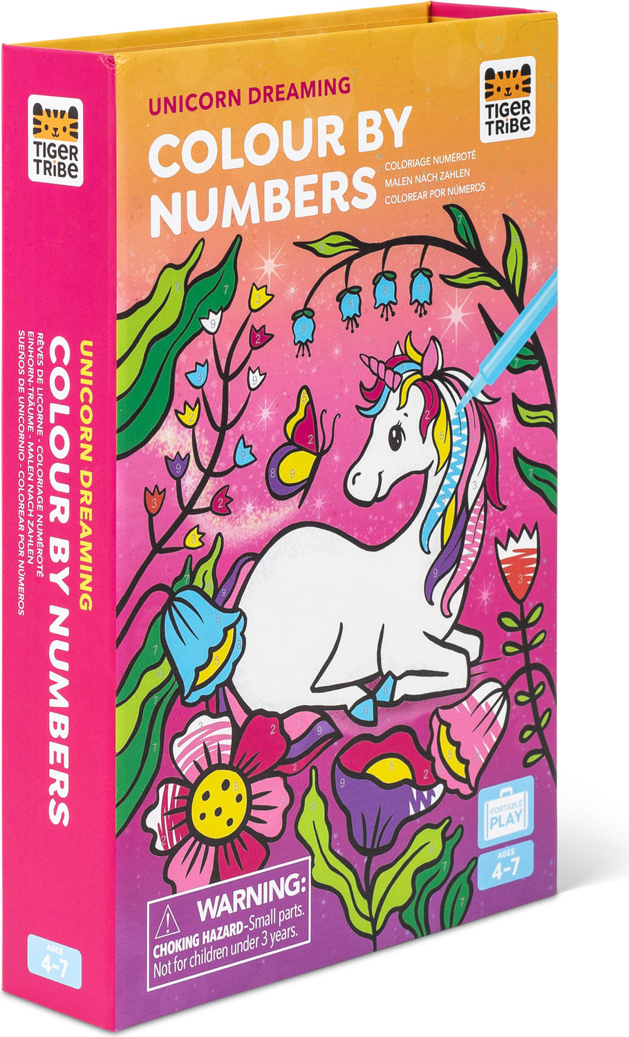 Color By Numbers - Unicorn Dreaming