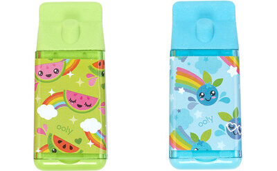 Lil' Juicy Box Scented Erasers + Sharpeners (assorted)