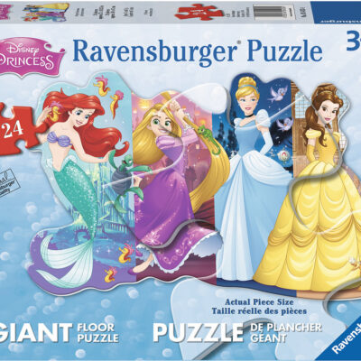 Pretty Princesses (24 pc Shaped Floor Puzzle)