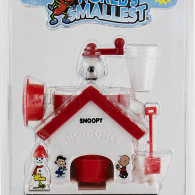 World's Smallest Snoopy Sno-Cone Machine