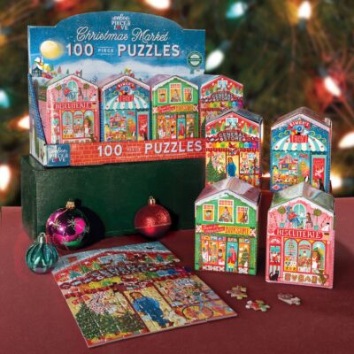 Christmas Market 100 Piece Puzzle