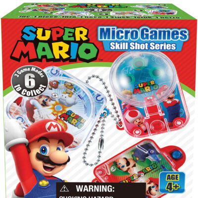 Super Mario Micro Games Skill Shot Series Blind Box Asst